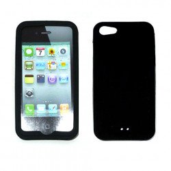 iPhone 5 Silicone Skin Case (Black)